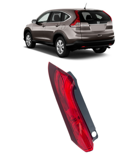 Rear Left Driver Side Upper Tail Light Lamp For Honda CR-V 2012 - 2014