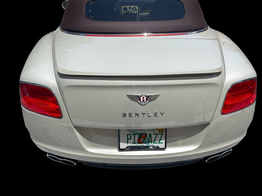 Trunk Lip Spoiler Linea Tesoro Style For Bentley Continental Convertible 2012-17