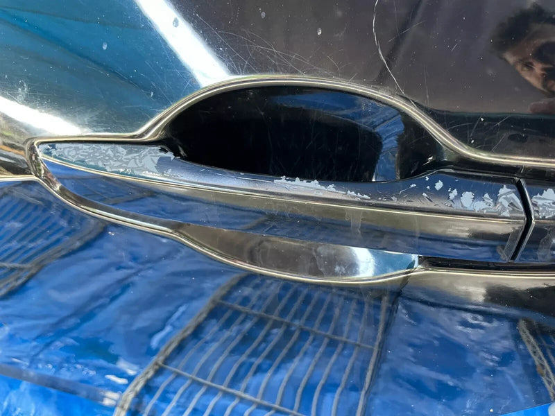 Load image into Gallery viewer, HONDA CIVIC HATCHBACK REAR LEFT DOOR ASSEMBLY BLACK NH731P 17-21 # NB2-DRS1603
