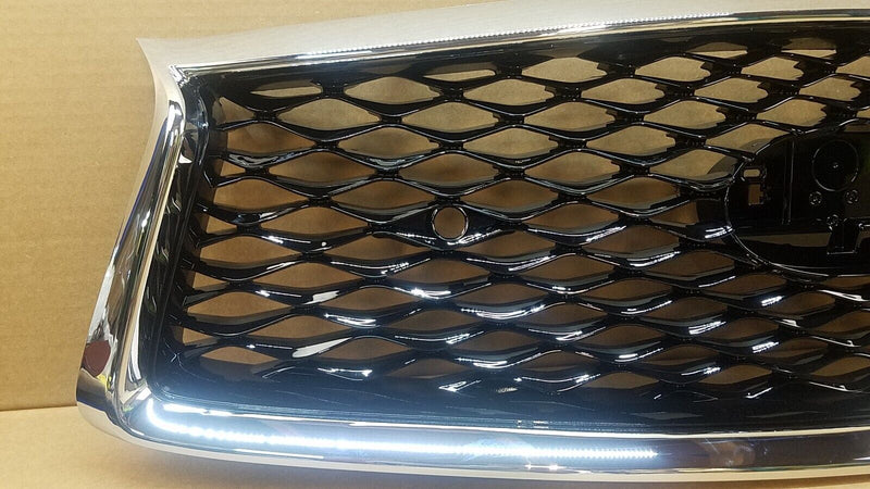 Load image into Gallery viewer, Bumper Upper Grille W/O Emblem W/ Pre Crash Front For Infiniti Q50 2018 - 2020
