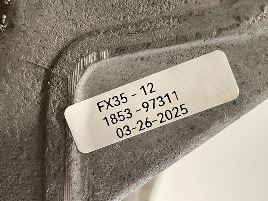 INFINITI FX37 FX50 RWD FRONT ENGINE SUBFRAME CROSSMEMBER CRADLE 2011-2013