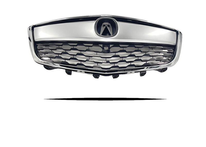 Load image into Gallery viewer, Front Bumper Upper Grille W/ Chrome Molding For Acura MDX 2014 - 2016
