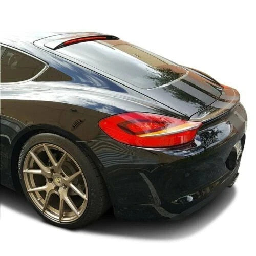 Load image into Gallery viewer, Rear Roofline Spoiler Tesoro Style For Porsche 981 Cayman 2014-2016 Made In USA
