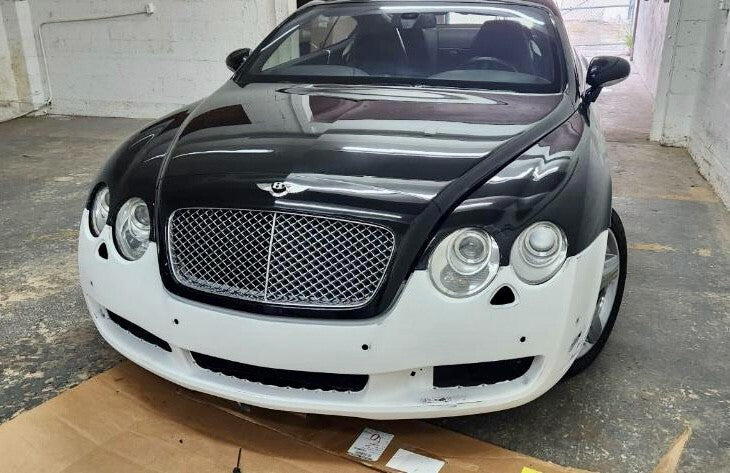 Load image into Gallery viewer, Front Bumper Cover NEW FRP Factory Type Bentley Continental GT Coupe 2004-2008
