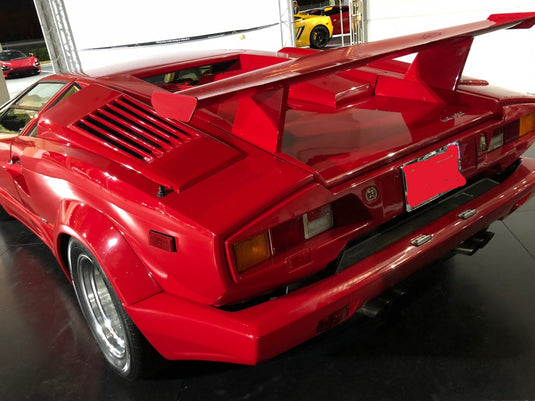 Lamborghini Countach Med Rear Wing Complete 9pc FRP Composite No Rust Made USA