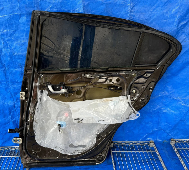 Load image into Gallery viewer, HONDA CIVIC SEDAN REAR RIGHT DOOR ASSEMBLY CHARCOAL YR600M 12-15 # NB2-DRS1664
