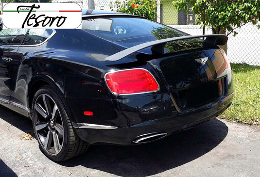 Big 2 Pedestal GT Wing Tesoro Style For Bentley Coupe 2007-2011 USA Made