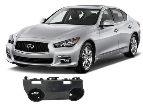 ⭐⭐ FOR 2014 - 2021 INFINITI Q50 FRONT LEFT DRIVER SIDE BUMPER COVER BRACKET ⭐⭐