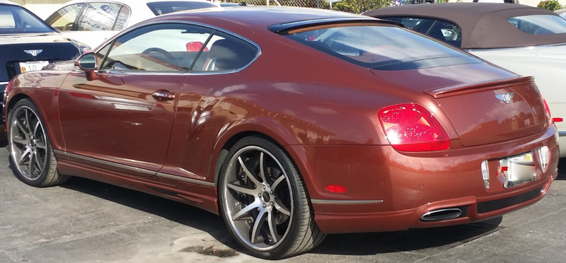 Load image into Gallery viewer, Rear Skirt Sport Line Style Extension Splitter For Bentley Continental 2008-2010
