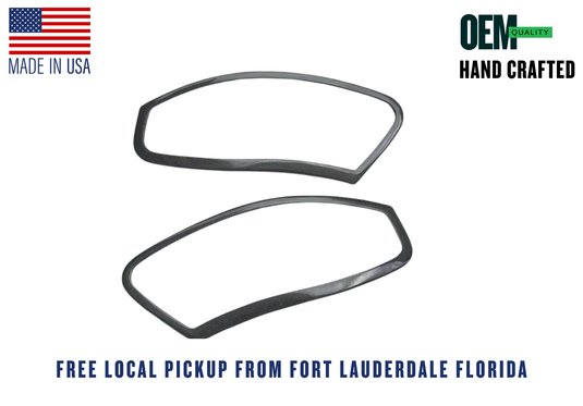 Taillight Tail Light Trim Cover Set Euro Style For Porsche 986 Boxster 1997-2004