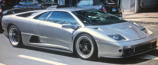 Side Skirt Set GTR Style For Lamborghini Diablo 1990-2001