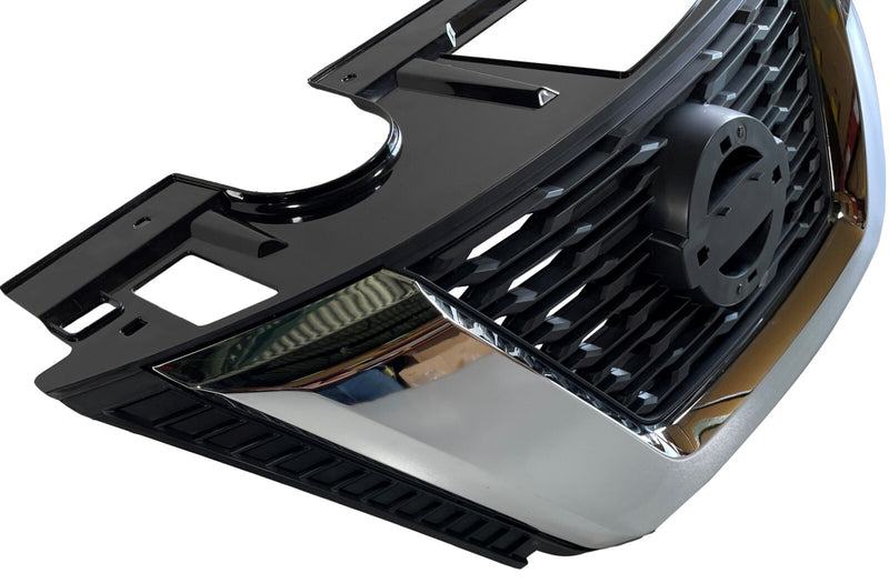 Load image into Gallery viewer, ⭐ FOR 2017-2018 NISSAN ROGUE FRONT BUMPER GRILLE W/ CHROME MOLDING W/O EMBLEM ⭐
