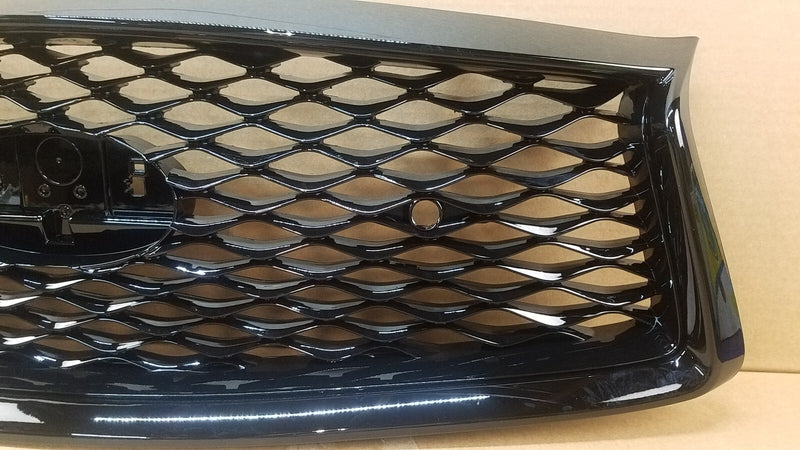 Load image into Gallery viewer, ⭐⭐ FOR 18-22 INFINITI Q50 FRONT BUMPER UPPER GRILLE W/O EMBLEM BLACK ⭐⭐
