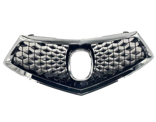 ⭐ FOR 2018 - 2020 ACURA TLX FRONT BUMPER UPPER GRILL GRILLE W/ CHROME MOLDING ⭐