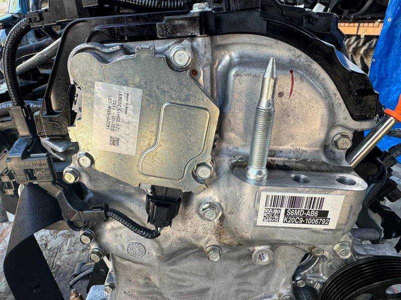 Load image into Gallery viewer, HONDA CIVIC SPORT FWD AUTOMATIC ENGINE ASSEMBLY 6K MILES 2.0L 2025 # NB1-ES365
