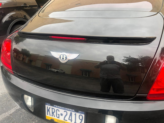 Trunk Lip Spoiler W/ Light Luxe-GT Style For Bentley Continental GT Coupe 05-11