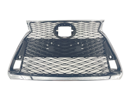 ⭐ FOR 16-20 LEXUS F-SPORT IS200t IS250 FRONT BUMPER UPPER LOWER GRILLE W/ CHROME