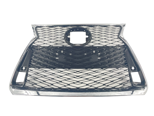 ⭐ FOR 16-20 LEXUS F-SPORT IS200t IS250 FRONT BUMPER UPPER LOWER GRILLE W/ CHROME