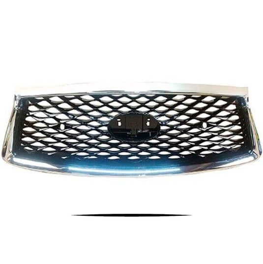 Bumper Upper Grille W/O Emblem W/ Pre Crash Front For Infiniti Q50 2018 - 2020