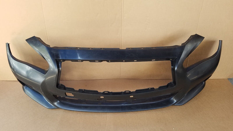 Load image into Gallery viewer, ⭐⭐ FOR 2014 - 2017 INFINITI Q50 FRONT BUMPER COVER WITHOUT SENSOR HOLES ⭐⭐
