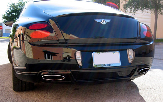 Rear Skirt Sport Line Style Extension Splitter For Bentley Continental 2008-2010