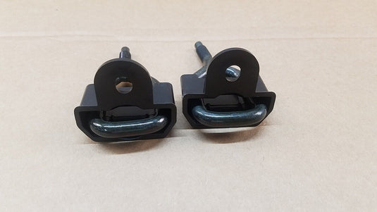 FOR NISSAN 370Z INFINITI Q50 Q60 QX50 HOOD LOCK HOOK STRIKER W/ COVER PAIR