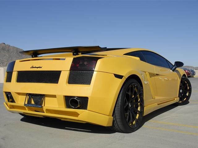 Load image into Gallery viewer, Rear Bumper Skirt Hamann Style For Lamborghini Gallardo 2004-2007 MADE IN USA
