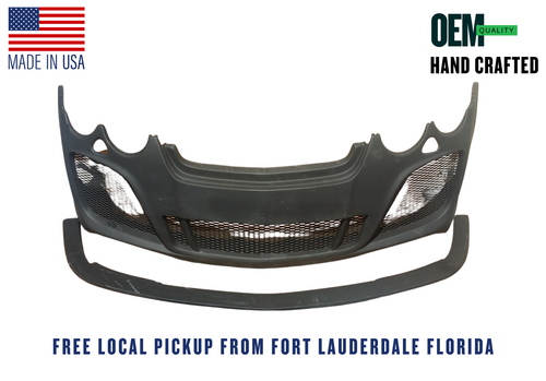 Front Bumper Cover w/Lip Pryor STL Style Fits Bentley Continental GT Coupe 04-11