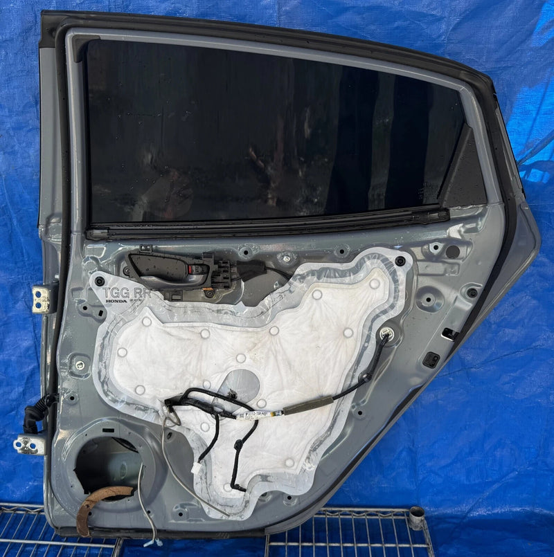 Load image into Gallery viewer, HONDA CIVIC HATCHBACK REAR RIGHT DOOR ASSEMBLY GRAY NH877P 17-21 # NB2-DRS1813
