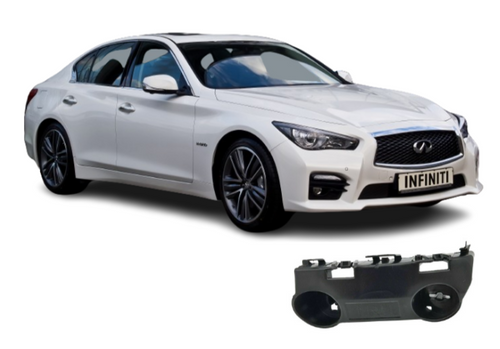 ⭐⭐ FOR 2014-2021 INFINITI Q50 FRONT RIGHT PASSENGER SIDE BUMPER COVER BRACKET ⭐⭐