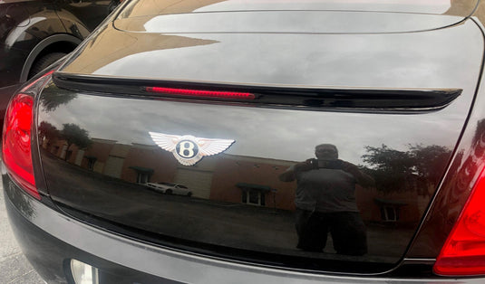 Trunk Lip Spoiler W/ Light Luxe-GT Style For Bentley Continental GT Coupe 05-11