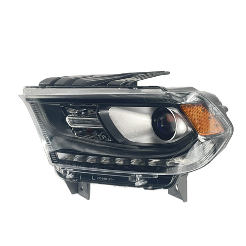 FOR 16-20 DODGE DURANGO LEFT SIDE HEADLIGHT HALOGEN HEADLAMP W/ LED RUNNING LAMP
