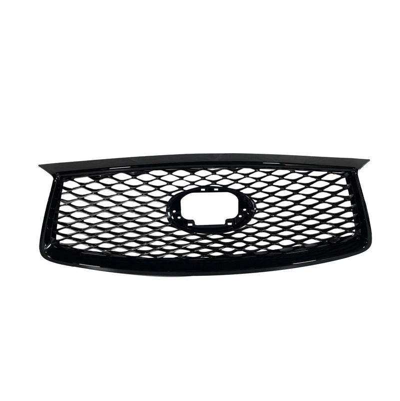 Load image into Gallery viewer, Bumper Upper Grille Gloss Black W/O Emblem Front  For Infiniti QX50 2019-2020

