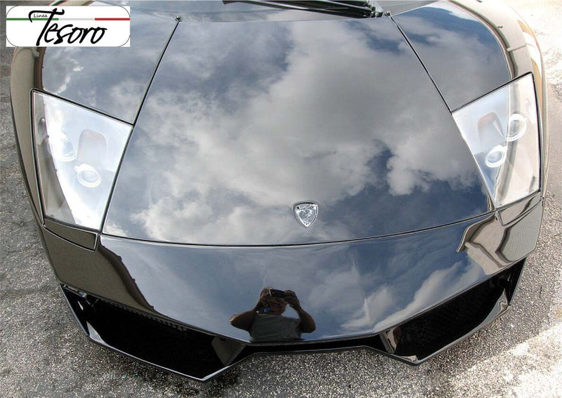 Load image into Gallery viewer, Front Bumper Cover W/ Aluminium Grills LT-v2 Style Lamborghini Murcielago 01-10
