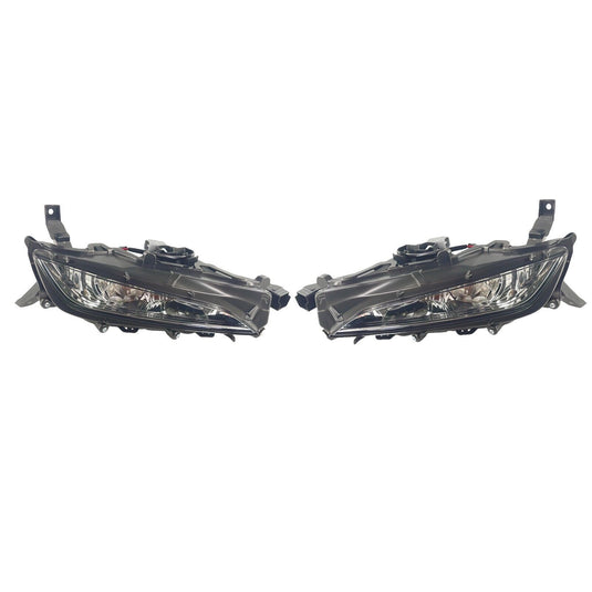 Left & Right Fog Light Lamp Bumper Mounted Pair For Lexus Rx350 Rx350L Rx450hL