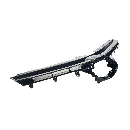 ⭐⭐FOR 2017 - 2018 TOYOTA COROLLA SEDAN FRONT BUMPER UPPER GRILLE GLOSSY BLACK ⭐⭐
