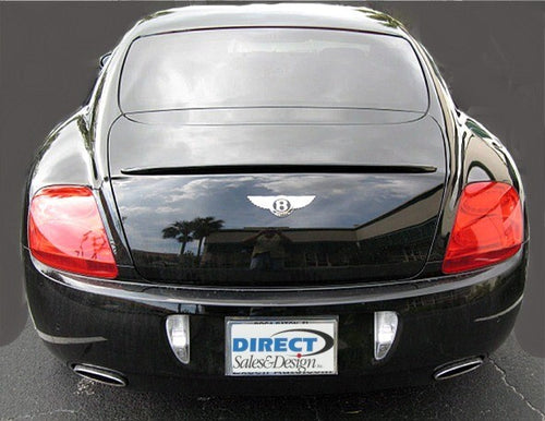 Fiberglass Rear Lip Spoiler Euro Style For Bentley Continental GT 2008-2010