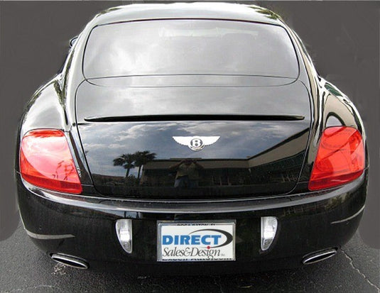 Fiberglass Rear Lip Spoiler Euro Style For Bentley Continental GT 2008-2010
