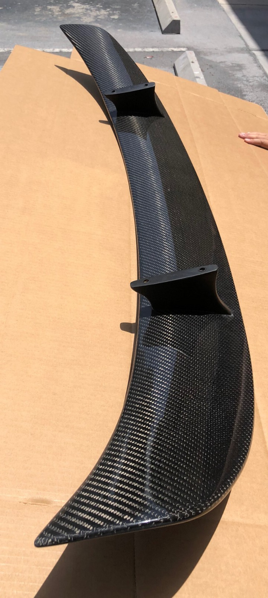 Rear Wing Spoiler Set of 2 Tesoro Style For Bentley Continental Coupe 2005-2011