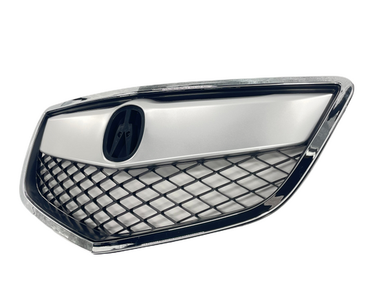 ⭐⭐ FOR 2013 - 2015 ACURA RDX FRONT BUMPER UPPER GRILLE W/CHROME MOLDING ⭐⭐