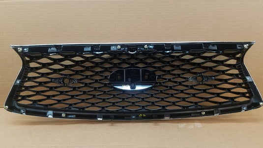 FOR 2018 - 2020 INFINITI Q50 FRONT BUMPER UPPER GRILLE W/O EMBLEM CHROME