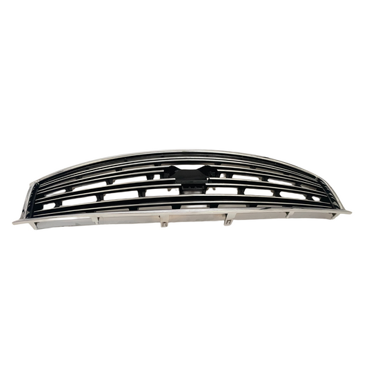 ⭐⭐FOR 11-14 INFINITI M37 Q70 FRONT BUMPER UPPER GRILLE BLACK CHROME W/O EMBLEM⭐⭐
