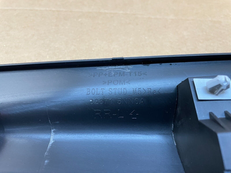 Load image into Gallery viewer, Rear Door Lower Molding Left Driver Side For Infiniti QX50 2019 - 2021
