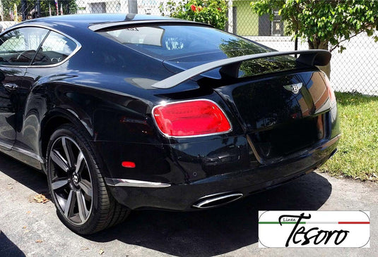 Rear Wing Spoiler Set of 2 Tesoro Style For Bentley Continental Coupe 2005-2011