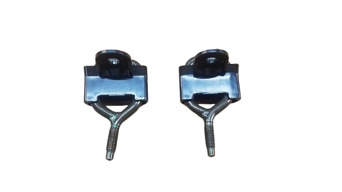 Load image into Gallery viewer, FOR NISSAN 370Z INFINITI Q50 Q60 QX50 HOOD LOCK HOOK STRIKER W/ COVER PAIR
