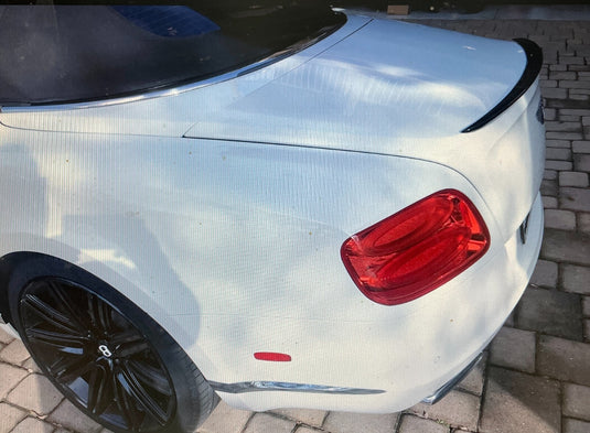 Flush Mount Spoiler Linea Tesoro Style For Bentley Continental Convertible 12-17