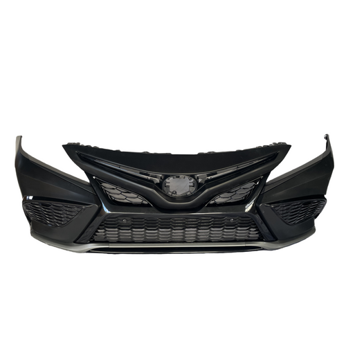 Front Bumper Cover Grille Assembly W/ Sensor Hole For Toyota Camry SE 2021-2024