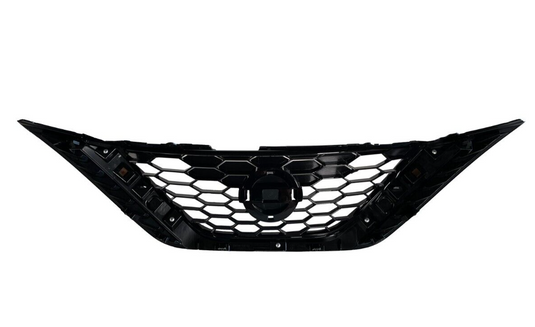 Front Bumper Upper Grille Chrome W/O Emblem Nissan Sentra For 16-19