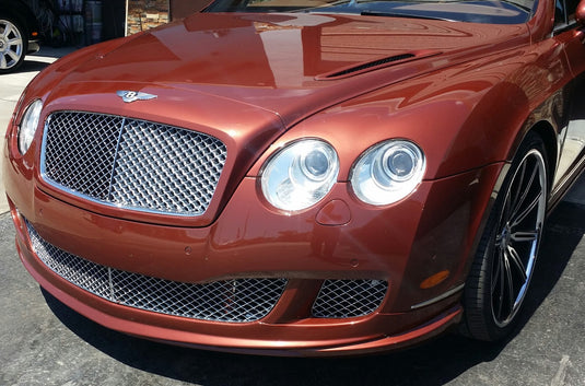 Front Bumper Lip Spoiler Sport Line Style For Bentley Continental 2008-2010