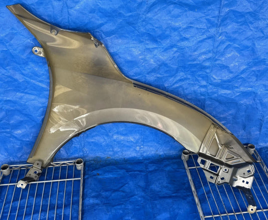 HONDA CIVIC HATCHBACK LEFT SIDE FENDER ASSEMBLY GRAY NH737M 17-21